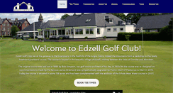 Desktop Screenshot of edzellgolfclub.com