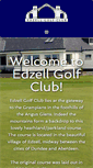 Mobile Screenshot of edzellgolfclub.com